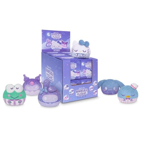 Sanrio Hello Kitty and Friends 3" Reversible Plush Mystery Box - Celestial - Cute Kawaii Surprise Soft Stuffed Animal fo