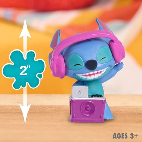 Just Play Disney Stitch Collectible Figures Series 2 Mystery 2-inch Figurine for Kids Toys