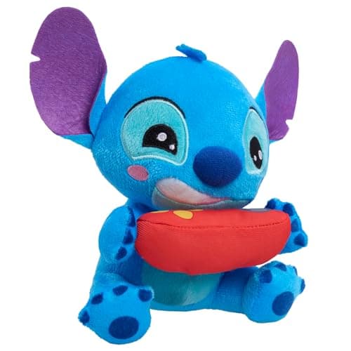 Disney Stitch That's So Soft Small Gamer Stitch Plush, 7 Inch Plush, Stuffed Animal, Kids' Toy for Ages 2 Up