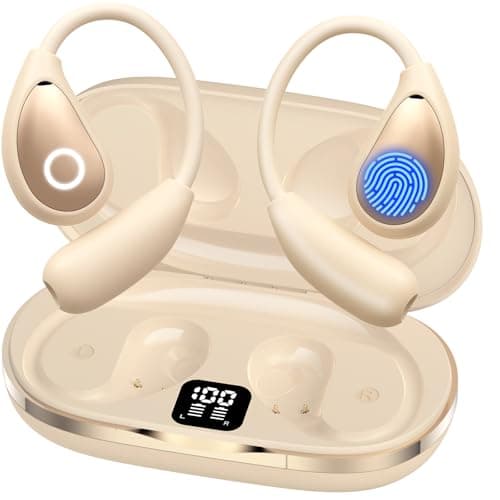 AI Translation Earbuds Real Time for Travel, Business, and Learning (Black)