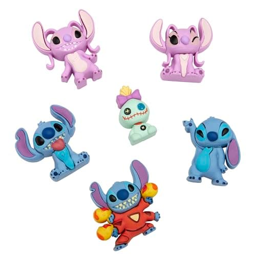 Stitch Surprise 3 Pack Mini Figure Erasers - Great for Back to School Kids Toy
