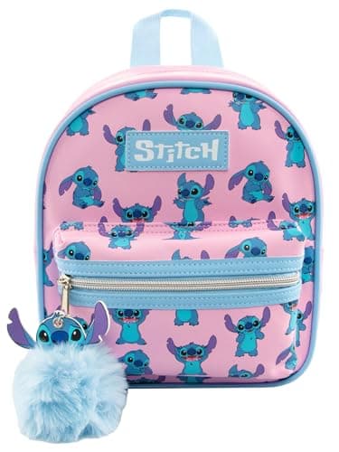 Disney Stitch Mini Backpack | Girls Small Rucksack | Pink  
Disney Stitch Mini Backpack | Girls Mini Backpack | Pink  
D