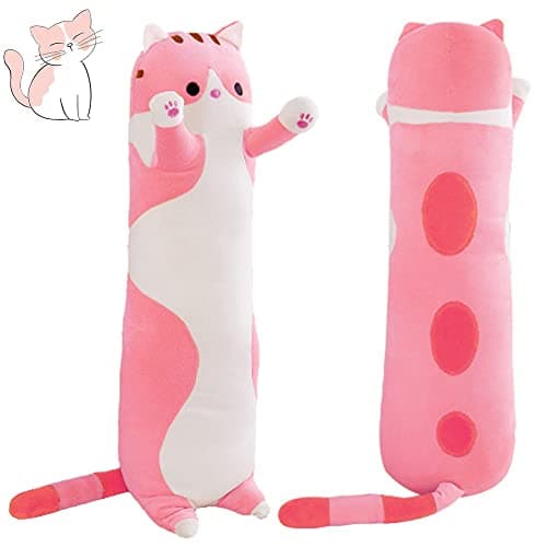 Plush Cat Soft Kids Pillow Toy Stuffed Animal Gift for Kids (Gray, 50cm)
| Plush Long Cotton Kitten Cuddly Toy for Kids