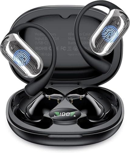 AI Translation Earbuds Real-Time, 144 Languages & Accents | 3-in-1 Open Ear Wireless Earbuds | Ideal for Travel & Busine