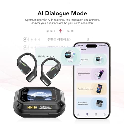 MINISO M98 AI Translation Earbuds for Travel and Business
