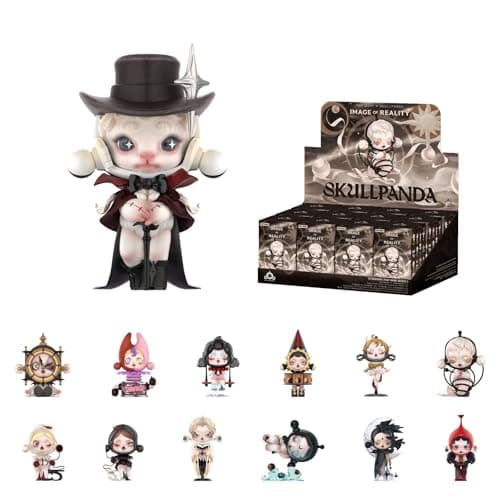 POP MART SKULLPANDA Image of Reality Series Blind Box Figures, Collectible Toys for Girls and Boys, Home Decorations and