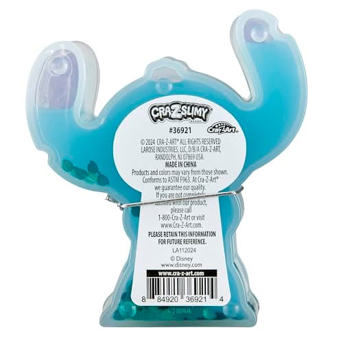 CRA-Z-Slimy Cool Blue Stitch Slime Toy for Kids-Glossy, Stretchy, Super Soft, Smooth Cool Blue Stitch Slime Gift for Boy