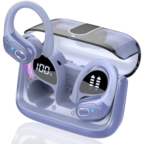 Wireless Earbuds with 75hrs Bluetooth 5.4 for Workout and Running
| Sport Bluetooth Earbuds with Noise Cancelling Mic f