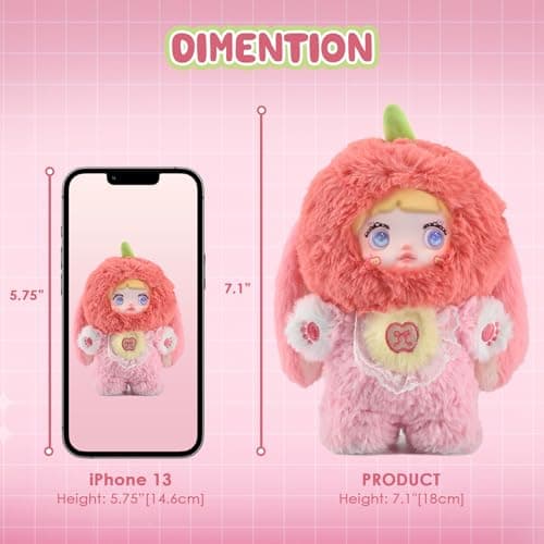 Authentic Nommi Blind Box Interesting Fruits Series Plush for Collectors - Adorable Mystery Toys with Unique Designs - 7