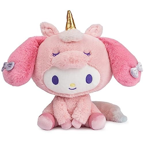 GUND Sanrio Pochacco White Red Puppy Stuffed Animal for Kids and Adults 6" Novelty Plush Toy