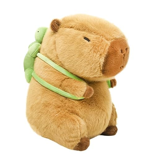 TXDRRA Cute Capybara Plush Toy for Boys and Girls, Soft Brown Plushie Gifts