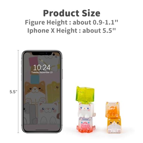 BEEMAI Square Cat Series Blind Pack for Kids Collectible Toys Birthday Gifts
| BEEMAI Square Cat Series Blind Pack Rand