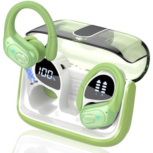 Wireless Earbuds with 75hrs Bluetooth 5.4 for Workout and Running
| Sport Bluetooth Earbuds with Noise Cancelling Mic f