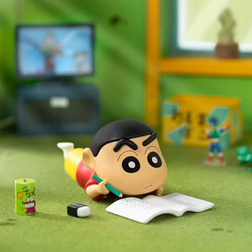 Crayon Shinchan Daily Life Series 3 1PC Action Figure Collectible Toy Birthday Gift for Kids Room Decor Desktop Decorati