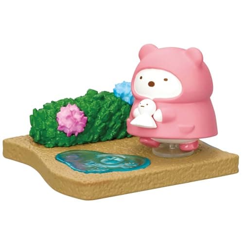 Re-Ment Sumikko Gurashi Walking on a Rainy Day Blind Box for Home Decor Lovers - Includes 1 of 8 Collectible Mini Figuri