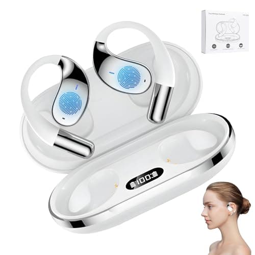 3-in-1 AI Translator Earbuds for Real-Time Translation and Music Playback (White)
| 144 Accents Real-Time Translation E