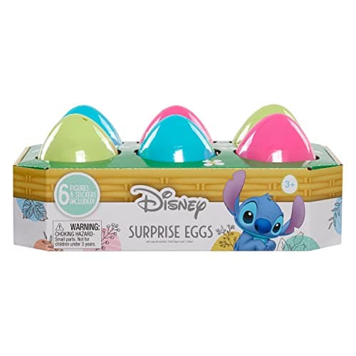 Disney Stitch Surprise Eggs Officially Licensed Kids Toys for Ages 3 Up Easter Basket