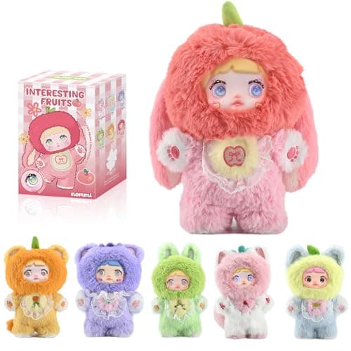 Authentic Nommi Blind Box Interesting Fruits Series Plush for Collectors - Adorable Mystery Toys with Unique Designs - 7