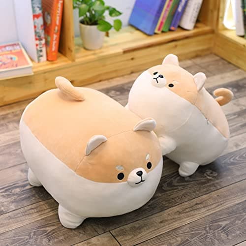 19.6" Fat Dog Plush Pillow Shiba Inu - Festive Gift for Dog Lovers
| Cute Corgi Stuffed Animals Plushies Toy Doll - Per