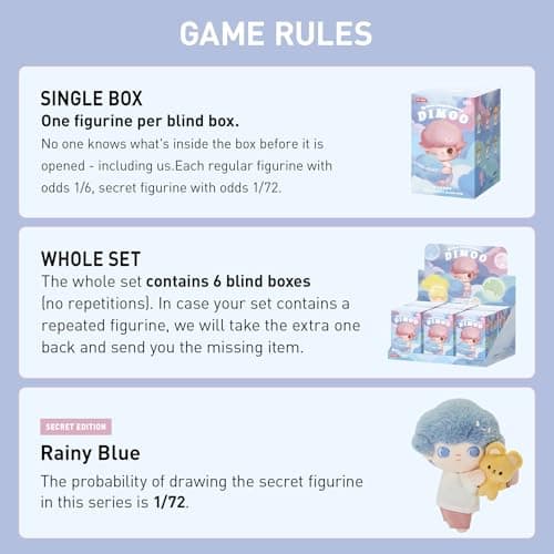 POP MART DIMOO My Cloud Companion Series Cotton Doll Blind Box Random Design Collectible Toys Home Decorations Holiday B