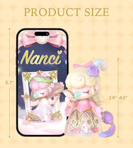 Rolife Nanci Fantasy Museum Action Figure Toys - Cute Kawaii Mini Dolls for Girls & Boys, |5" Collectible Figurines Birt