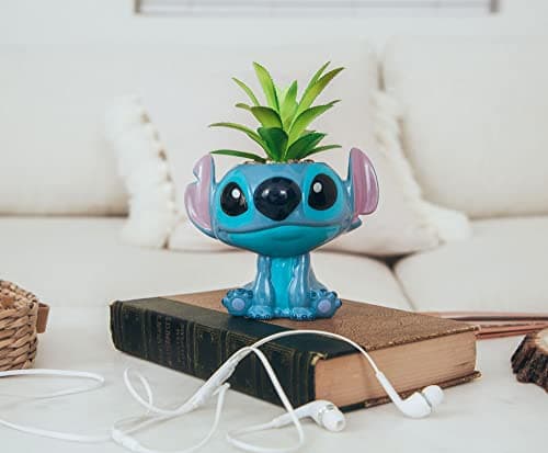 Toynk Disney Lilo & Stitch Full Body 5-Inch Ceramic Planter for Garden Décor  
Toynk Disney Lilo & Stitch Full Body 5-In