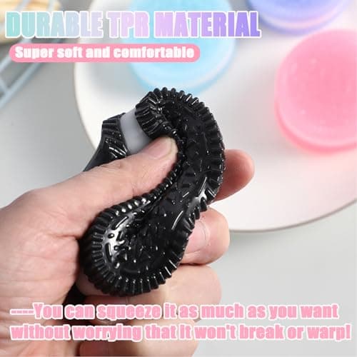 2025 New Stress Relief Toy, Ultra-Soft Decompression Venting Handmade Silicone Squishy, Perfect Desk Accessory for Anxie