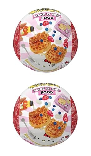 MGA Miniverse Food Hello Kitty 2 Pack Mystery Blind Resin Crafts 8+