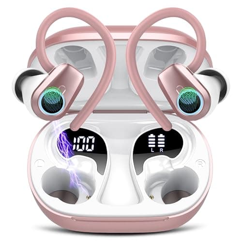 Wireless Earbuds Bluetooth 5.3 Sport In Ear Phones Jet Black
Wireless Earbuds Bluetooth 5.3 Deep Bass Stereo Noise Cance