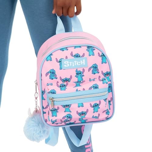 Disney Stitch Mini Backpack | Girls Small Rucksack | Pink  
Disney Stitch Mini Backpack | Girls Mini Backpack | Pink  
D