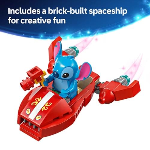 LEGO Disney Lilo and Stitch Beach House Toy for Kids 9+ - Building Playset with 5 Minifigures | Ideal Gift for Lilo & St