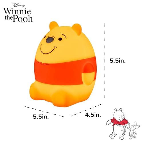 Disney Winnie The Pooh Squish Light Night Light for Kids
| Battery Operated Disney Winnie The Pooh Squish Light USB Lam