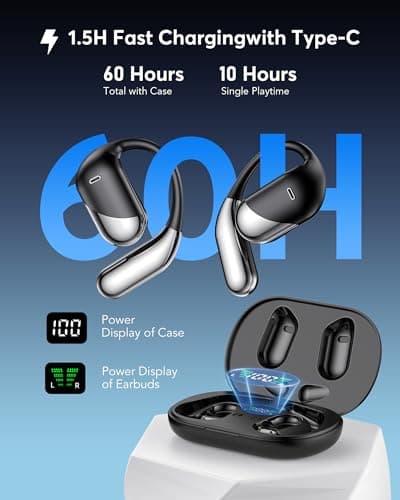 AI Translator Earbuds for Real-Time 144 Languages & Accents, iOS & Android Compatible, Spanish/English Audífonos Traduct