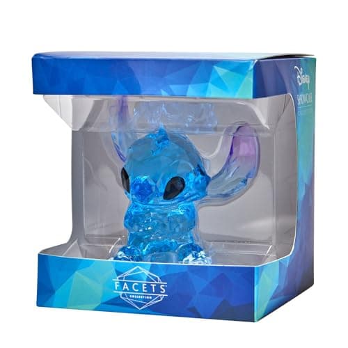 Enesco Facets Disney Lilo and Stitch Blue Figurine, |5 Inch, Child Collectible Playground