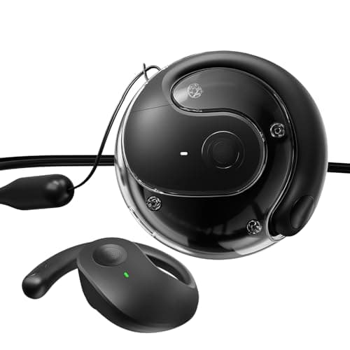XINLINSHOE Hy-T26 Pro Translation Earbuds for Travel Business Learning (Black) Real Time 144 Language Translator