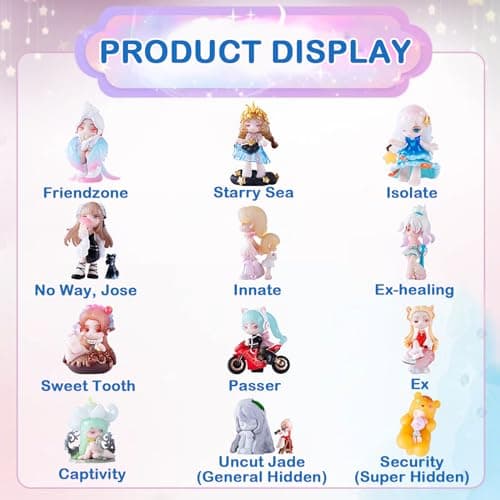 BEEMAI Aroma Princess Blind Box Figures for Collectors with Random Design
| BEEMAI Aroma Princess Cute Blind Box Figure