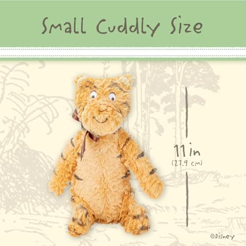 [Disney] Kids Preferred Classic Winnie The Pooh and Friends 4 Piece Plush Collector Set Stuffed Animals for Kids