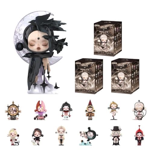 POP MART SKULLPANDA Image of Reality Series Blind Box Figures, Collectible Toys for Girls and Boys, Home Decorations and