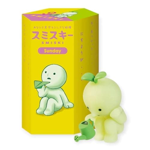 Glow in The Dark Sunday Series Figure, Random Style 1 Pack Assorted Blind Box
