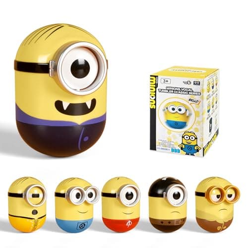 Minions Blind Box Action Figures Musical Wobbler Toys for Kids Boys and Girls Birthdays Holidays
Minions Blind Box Actio