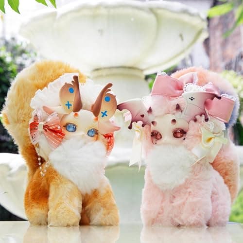 CALEMBOU Plush Doll Blind Box, Magic Academy Series Plush Mystery Toys, Kawaii Gifts for Girls (1 of 6 Possible Stuffed