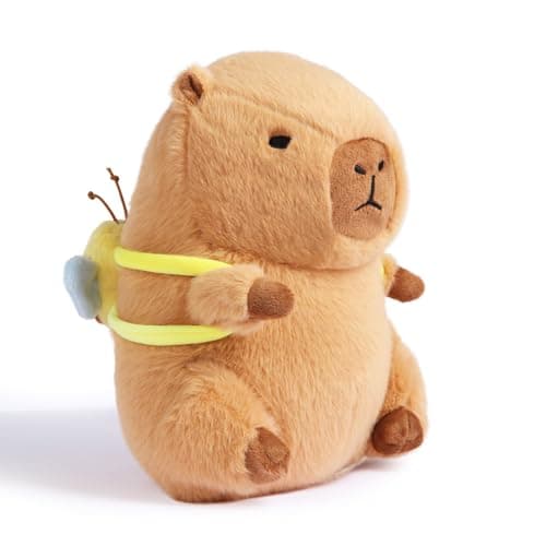 Cute Capybara Plush Stuffed Animal with Turtle Backpack for Kids Boys Girls Valveans Day Birthday Gift  
Kawaii Capybara