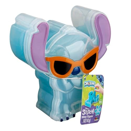 CRA-Z-Slimy Cool Blue Stitch Slime Toy for Kids-Glossy, Stretchy, Super Soft, Smooth Cool Blue Stitch Slime Gift for Boy