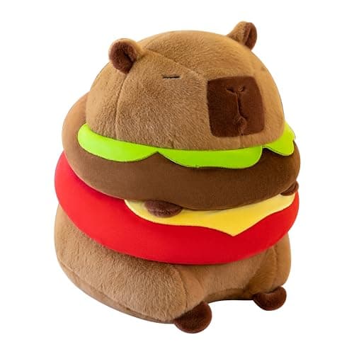TXDRRA Cute Capybara Plush Toy for Boys and Girls, Soft Brown Plushie Gifts