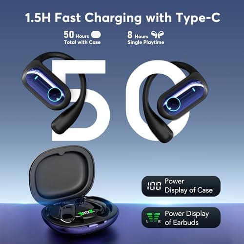 168 Languages AI Translation Earbuds - Bluetooth 5.4 Headphones Translator for Travel and Business
| 168 Languages AI T