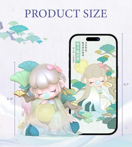 ROBOTIME Nanci Blind Box Surprise Action Figure for Adults Random Art Toys Hot Collectible Kawaii Dolls (Poetic Charm)