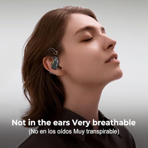 MINISO AI Translation Earbuds for Travelers & Business Professionals iOS & Android Real-Time Translation 4-in-1 Open Ear
