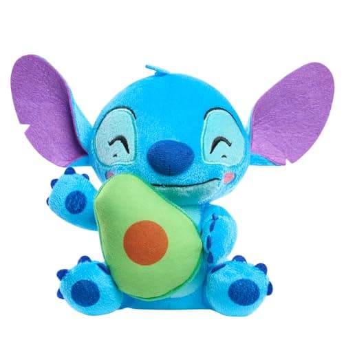 Disney Stitch Small 7-inch Plush Stuffed Animal for Kids Ages 2 Up in Avocado by Just Play
Disney Stitch Small 7-inch Pl
