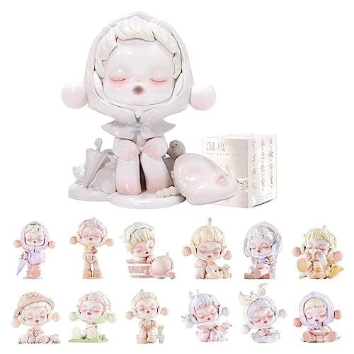 POP MART SKULLPANDA Warmth Series Blind Box Figures, Random Design Action Figures for Girls and Boys, Holiday Gifts Home
