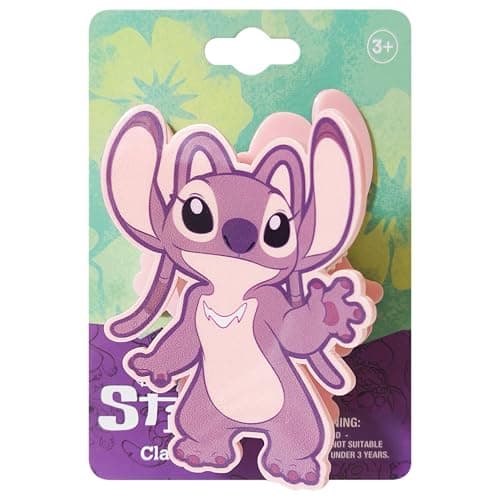 LUV HER Premium Butterfly Disney Stitch Character Large Hair Clip - Cute Hair Accessory for Toddlers - Perfect Birthday